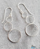 Sosie Designs - Silver Bubble Cluster Earrings
