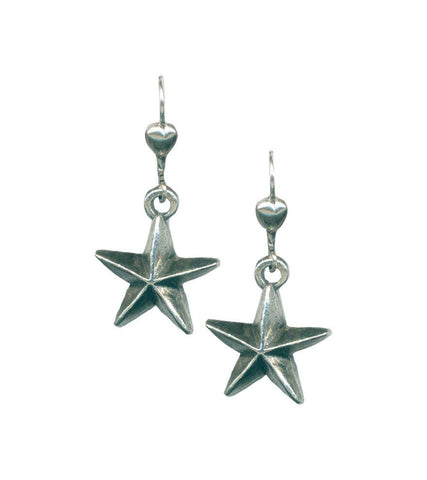Classic Hardware - Star Dangle Rockware Earrings