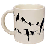 Unemployed Philosophers Guild - Birds on a Wire Heat-Changing Coffee Mug