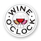 Tipsy Coasters & Gifts - Wine Sticker | Wine O'clock