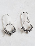 Sosie Designs - Silver Bali Dangle Earrings