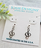Sosie Designs - G Clef Earrings