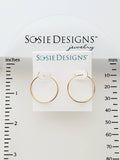 Sosie Designs - 14K Gold-Filled Endless Hoops Earrings - 16 mm