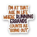 Tipsy Coasters & Gifts - Funny Sticker | I'm at that age