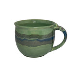 Clay in Motion - Latte Mug: Midnight Prairie