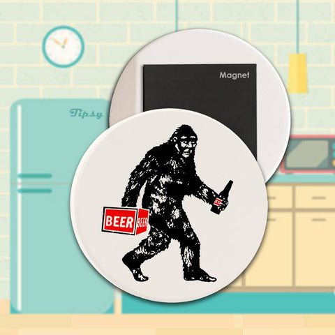 Tipsy Coasters & Gifts - Bigfoot Magnet