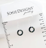 Sosie Designs - Marquis Halo Bermuda Blue Earring