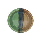 Clay in Motion - Deep Dish Pie Plate with Recipe: Desert Sand