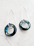 Sosie Designs - Marquis Halo Bermuda Blue Earring