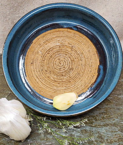 Turtle Hollow Pottery - Garlic dip dish