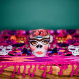 Lucia's Imports - La Catrina Sugar Skull Skeleton Mug CR-114C