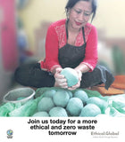 Ethical Global - Bees: Eco Wool Dryer Balls Fair Trade: Happy Bee