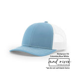 Bigfoot, Sasquatch on Richardson 112 Trucker Hat: Caramel/Black