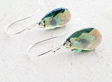 Sosie Designs - Crystal Briolette Earrings - Erinite Shimmer