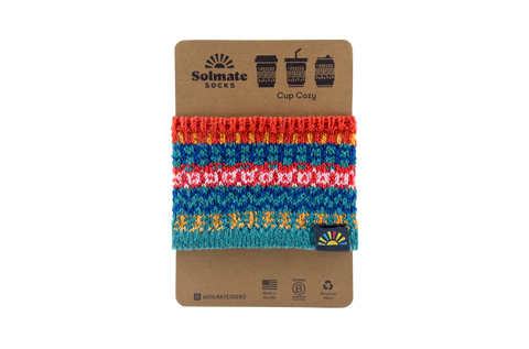 Solmate Socks - Cup Cozy: Cayenne