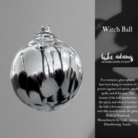 Glass - Witch Balls: A Good Luck Tradition: Large 4"