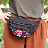Lucia's Imports - Sugar Skull Fanny Pack: Default Title