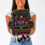 Rice Love - Mini Recycled Travel Backpack Dana