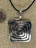 The Artist Jay - Spiral Square: Earrings