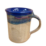 Clay in Motion - Small Mug: Cobalt Canyon