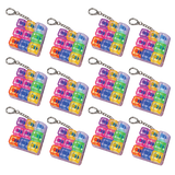 Novelty Brands - Light-Up Fidget LED Keypad Keychain Toy