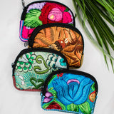 Lucia's Imports - Mini Upcycled Coin Bag