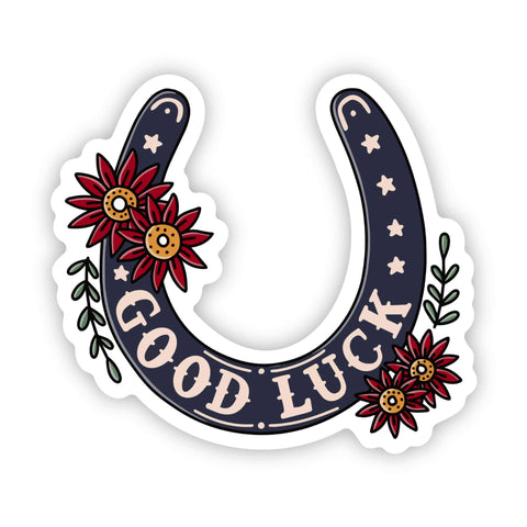 Big Moods - Good Luck Horse Shoe Sticker