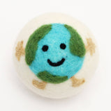 Ethical Global - Earth & Sun Eco Wool Dryer Balls Fair Trade: Sun