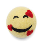 Ethical Global - Smiley Face: Eco Wool Dryer Balls Fair Trade: Yellow