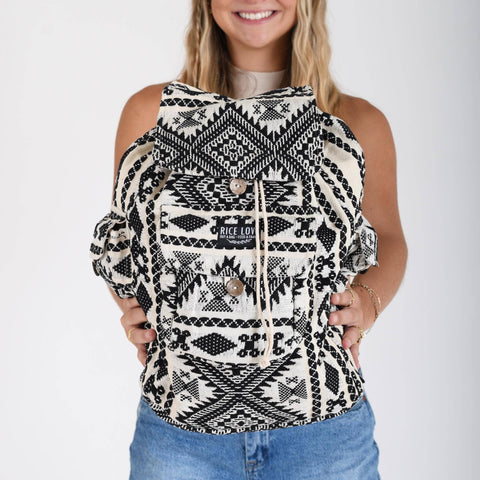 Rice Love - Recycled Travel Backpack Dainik