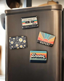 Mad River - Williamsport PA  Ceramic Tile Magnet with  your: Cassette Tape