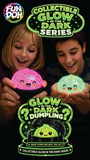 Novelty Brands - Fun Doh Glow In Dark Mystery Dumpling Squishy Black Basket