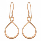 Sosie Designs - Rose Gold Eternity Earrings