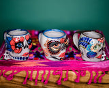 Lucia's Imports - La Catrina Sugar Skull Skeleton Mug CR-114C