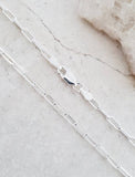 Sosie Designs - Sterling Silver Paper Clip Chain Necklace