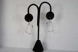 Ken’s handcrafted jewelry - Sterling Silver Earrings Small Rectangle