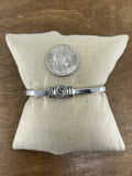 The Artist Jay - Circles Hypoallergenic Aluminum Cuff Bracelet: Small