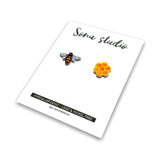 Sona Studio - Honey Bee Earrings