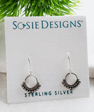Sosie Designs - Silver Bali Dangle Earrings