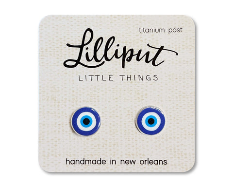 Lilliput Little Things - Evil Eye Earrings