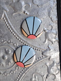 Mad River - 2.25 Custom Sunburst Button Magnet with your City/State