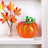 Luke Adams Glass - Classic Pumpkin Set 12 Pack: Squat (5 inch)