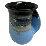 Clay in Motion - The Original Handwarmer Mug: Pacific Chill / Right Hand