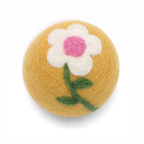 Ethical Global - Flowers: Eco Wool Dryer Balls Fair Trade: Daisy
