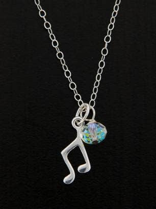 Sosie Designs - Music Note Necklace