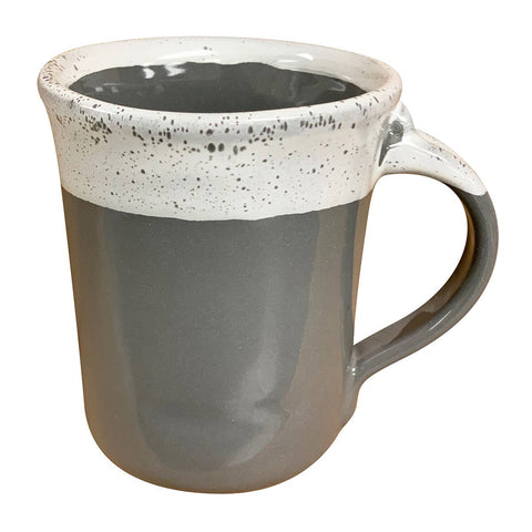 Clay in Motion - Small Mug: Snowcap