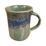 Clay in Motion - Small Mug: Misty Green