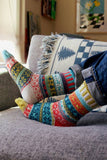 Solmate Socks - Spritz Crew Socks | Sustainably Made  Size Small Women 6-8 Mens 5-7