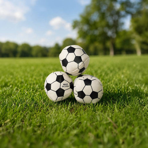 Sensibling Corp. - 12PCS - Soccer Hacky Sack Toy Balls