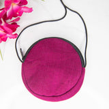 Lucia's Imports - Round Upcycled Coin Bag